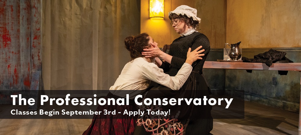 The Professional Conservatory: Classes Begin September 3rd, Apply Today!